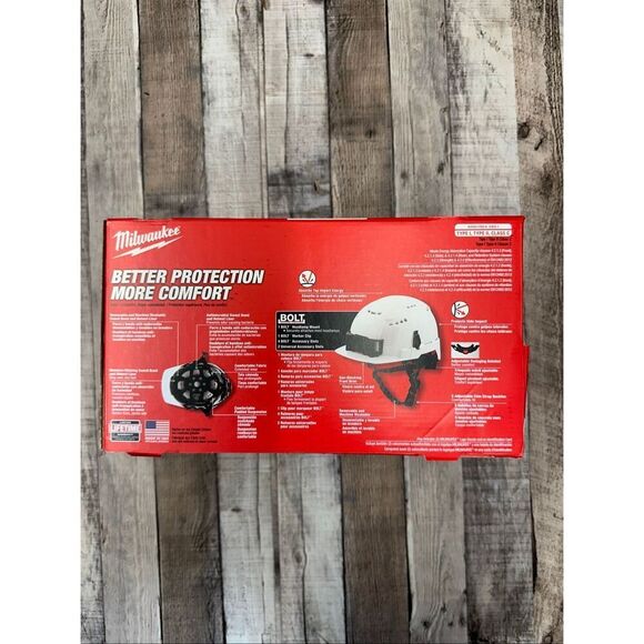 MILWAUKEE 48731326 FRONT BRIM VENTED SAFETY HELMET GREEN - Picture 5 of 9